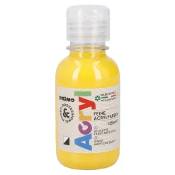Sale Acrylfarbe, Goldgelb, 125 Ml Malereibedarf