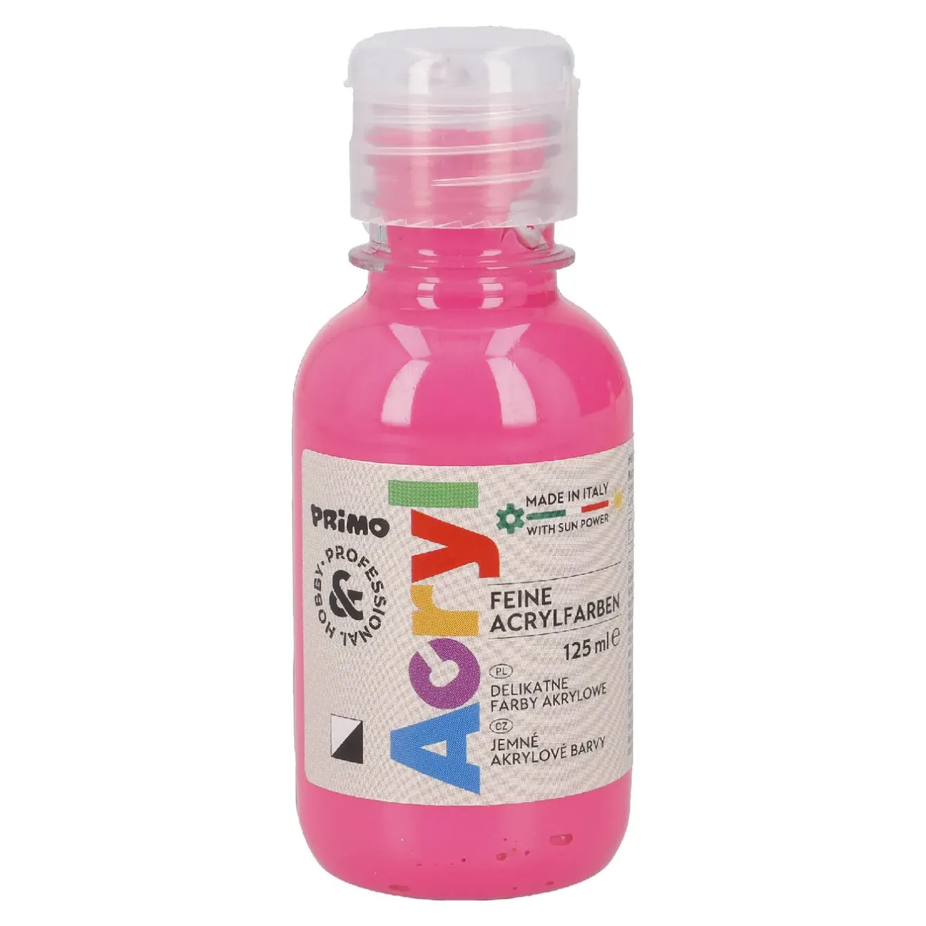 Clearance Acrylfarbe, Pink-fluoreszierend, 125 Ml Malereibedarf