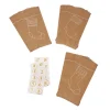 New Adventskalender-Set, Tüten/Sticker, Strumpf/kraft Geschenkverpackung|Adventskalender