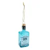 New Anhänger Fancy, Bunt, Gin/blau, 11 Cm Weihnachtsbaumschmuck