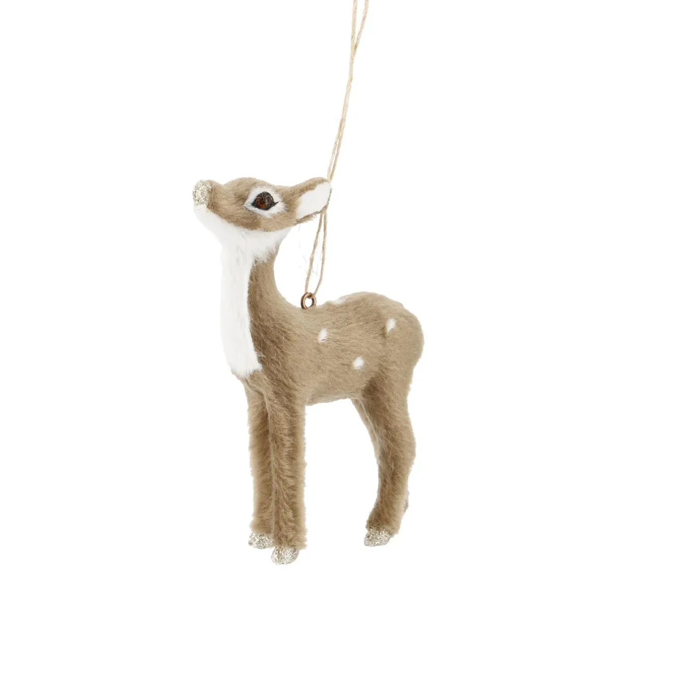 Sale Anhänger Rehkitz, Dunkelbraun, Stehend, 9 Cm Weihnachtsbaumschmuck|Adventskränze & Zubehör
