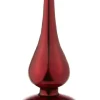 Discount Baumspitze, Rot Glänzend, 25 Cm Weihnachtsbaumschmuck
