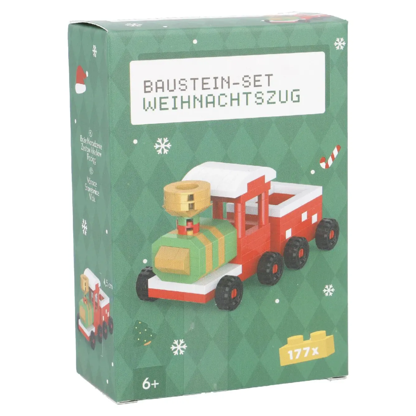 Sale Bausteine-Set 3D, Xmas/Zug, Klein Geschenkideen|Spielzeug