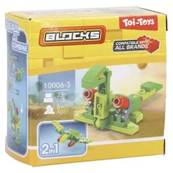 Hot Bausteine-Set Dino 2in1, 2 Kanonen Geschenkideen|Spielzeug