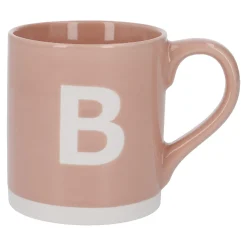 Outlet Becher Buchstabe/Uni, B/rosa, 440 Ml Küche
