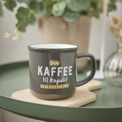Outlet Becher Emaille-Optik, Kaffee, 350 Ml Shop The Geschenk|Küche