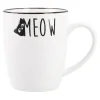 Discount Becher Katzenrelief, Katzen/Schrift, 380 Ml Tierfreunde|Küche