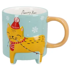 Becher Xmas/Tierfuß, Katze, 480 Ml Küche|Weihnachtsbecher