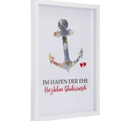 Best Bilderrahmen Geldgeschenk, Anker, 20 X 30 Cm Hochzeitsgeschenke|Bilderrahmen
