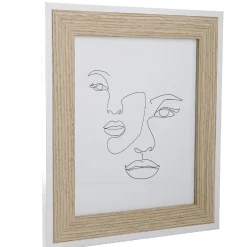 Discount Bilderrahmen Natur, Natur/weiß, 20 X 25 Cm Bilderrahmen