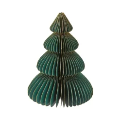 Outlet Deko-Baum Wabe, Dunkelgrün/4 Stufen, 20 Cm Weihnachtsdeko