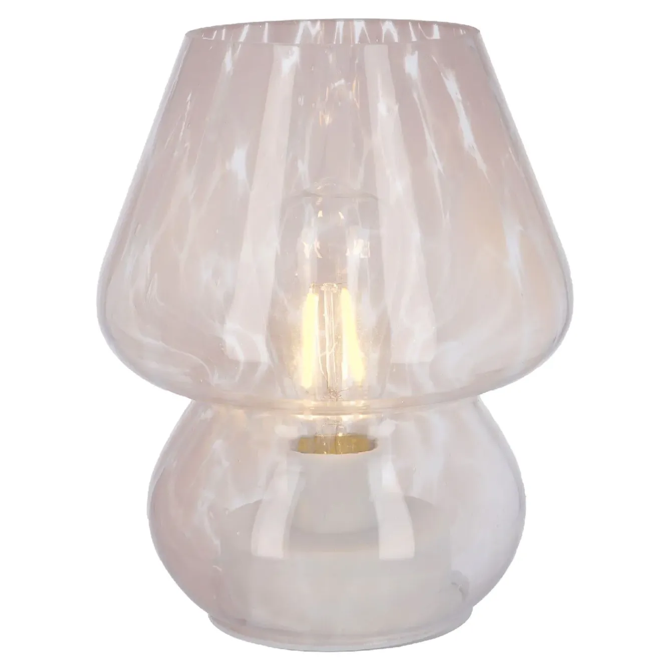 Deko-Lampe Sprenkel, Rosa, 18.5 Cm Lichterwelt