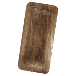 Hot Dekoschale Eck, Braun, 35 X 16 Cm Schalen & Tabletts|Weihnachtsdeko