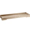 Hot Dekoschale Holz, Natur, 38 X 13 X 3 Cm Schalen & Tabletts|Weihnachtsdeko