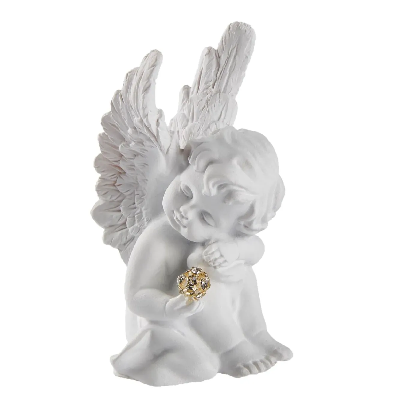 Engel Kristall, Kopf Rechts, 8.8 Cm Figuren