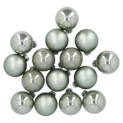 Online 15er Glaskugeln 6 Cm, Mint Weihnachtsbaumschmuck|Weihnachten