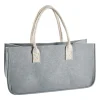 New Filztasche Kamin, Mint/beige Fashion