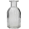 Online Flaschen-Vase Rillen, Breit, 7.5 X 14 Cm Hochzeitsdeko|Vasen & Kunstblumen