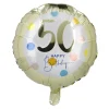 New Folienballon Geburtstag, 50, 45 Cm Geburtstag