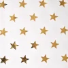 Discount Geschenkpapier Stern, Creme/gold, 2 M Geschenkverpackungen