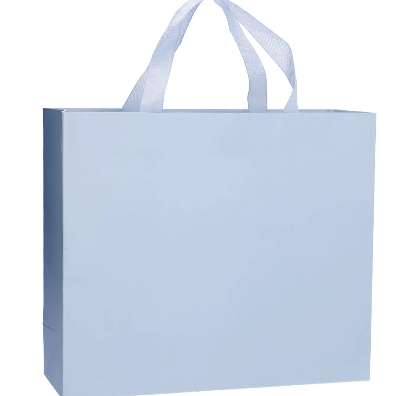 Online Geschenktüte Uni/matt, Hellblau, 36 X 31 Cm Geschenkverpackung