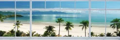 New Jumboposter Beach Window View, Nr. 23 Poster