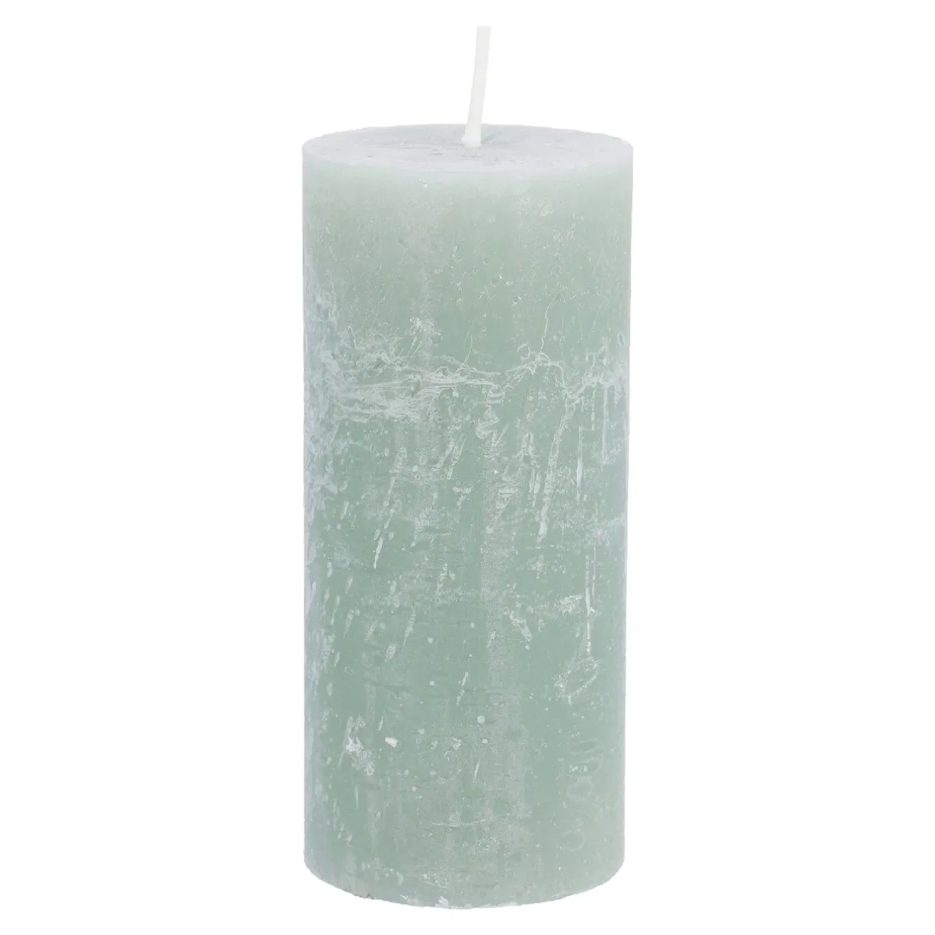 New Kerze Rustik, Lara, Salbei, 15 Cm Kerzen & Kerzenständer|Adventskränze & Zubehör