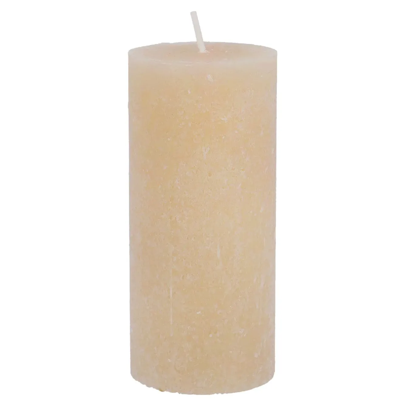 Hot Kerze Rustik, Lara, Sand, 15 Cm Kerzen & Kerzenständer|Adventskränze & Zubehör