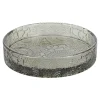 Sale Kerzen-Untersetzer Relief, Dunkelgrün, 9.8 Cm Kerzen & Kerzenständer|Herbstdeko
