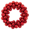 New Kugelkranz Kunststoff, Rot, 34 Cm Weihnachtsdeko