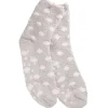 New Kuschelsocken Anti-Rutsch, Punkte/flieder Geschenkideen|Fashion