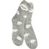 Best Kuschelsocken Anti-Rutsch, Wolke/grün Geschenkideen|Fashion
