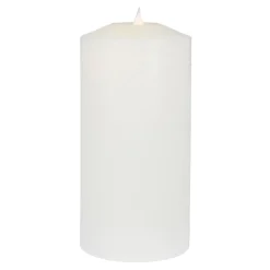 Sale LED-Kerze, Creme, 7.5 X 15 Cm Tischdeko Hochzeit|Hochzeitsdeko