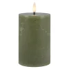 Sale LED-Kerze Rustik, Waldgrün, 7.5 X 14.5 Cm Lichterwelt|Kerzen & Kerzenständer