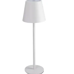 Outlet LED-Tischlampe Akku, Weiß, 37 Cm Geschenkideen|Lichterwelt