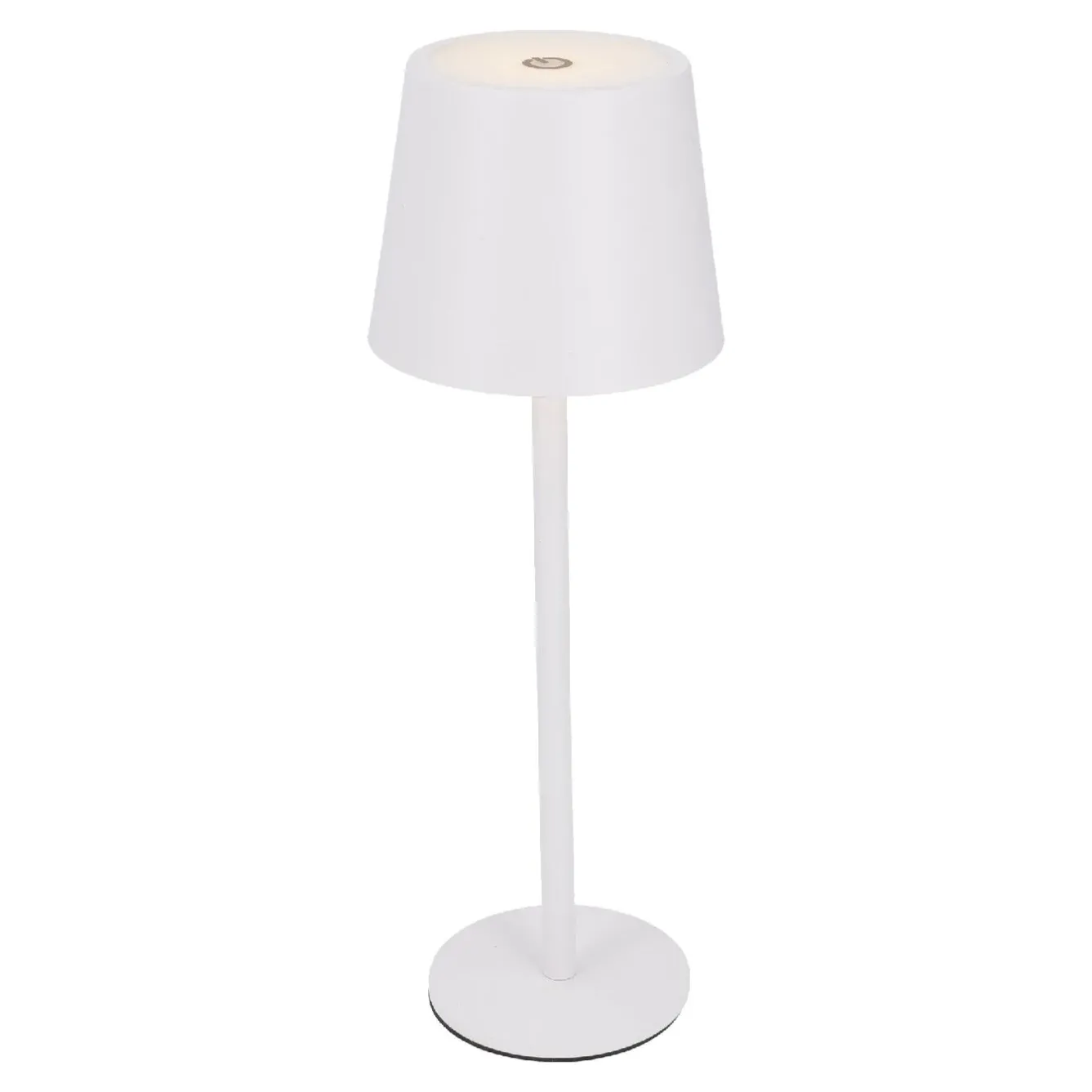 New LED-Tischlampe Akku, Weiß, 28 Cm Geschenkideen|Lichterwelt