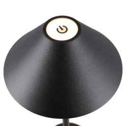 Clearance LED-Tischlampe Schirm, Schwarz, 34 Cm Geschenkideen|Lichterwelt