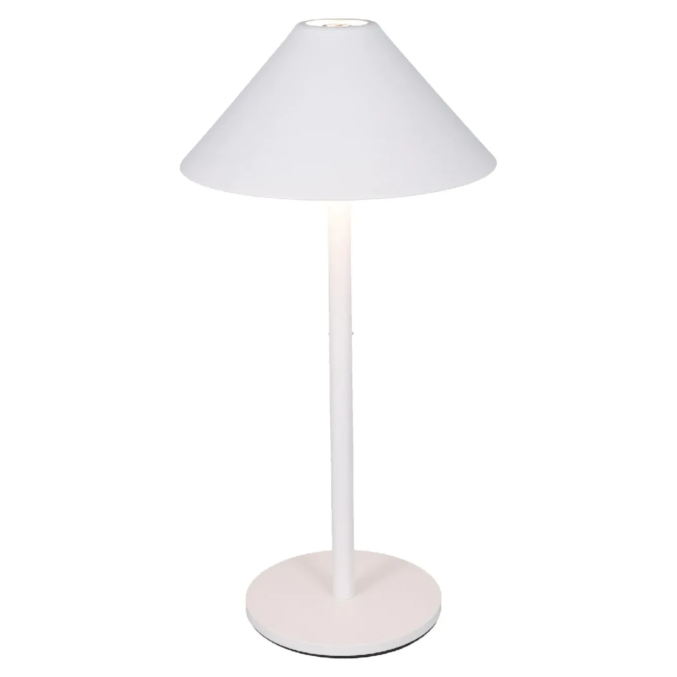 Best LED-Tischlampe Schirm, Weiß, 26 Cm Lichterwelt