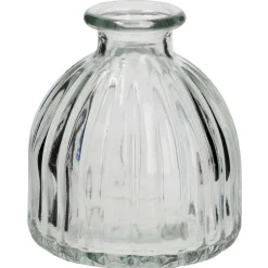 Mini-Vase Rillen, Halbrund, 8 X 8.5 Cm Tischdeko Hochzeit|Vasen & Kunstblumen