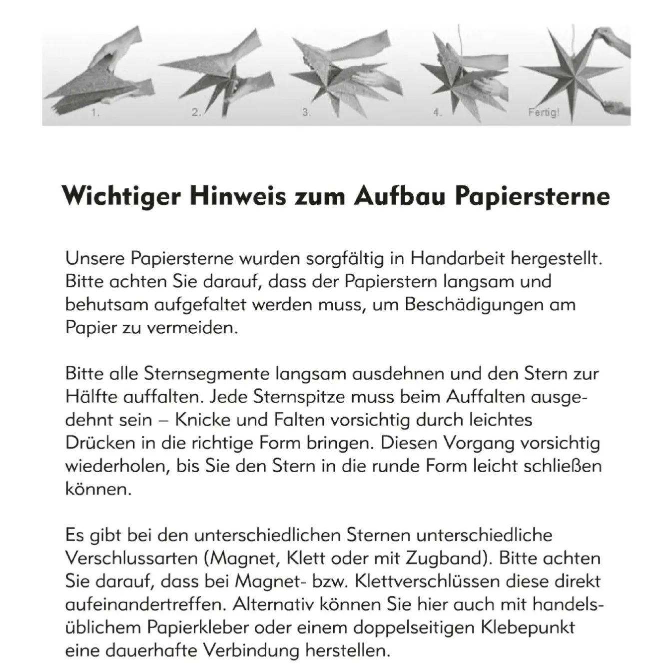 New Papierstern Punkte, Weiß/gold, Streifen, 18 Cm Weihnachtsdeko|Weihnachten