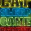 Hot Poster Eat Sleep Game Repeat, Nr. 70 Poster
