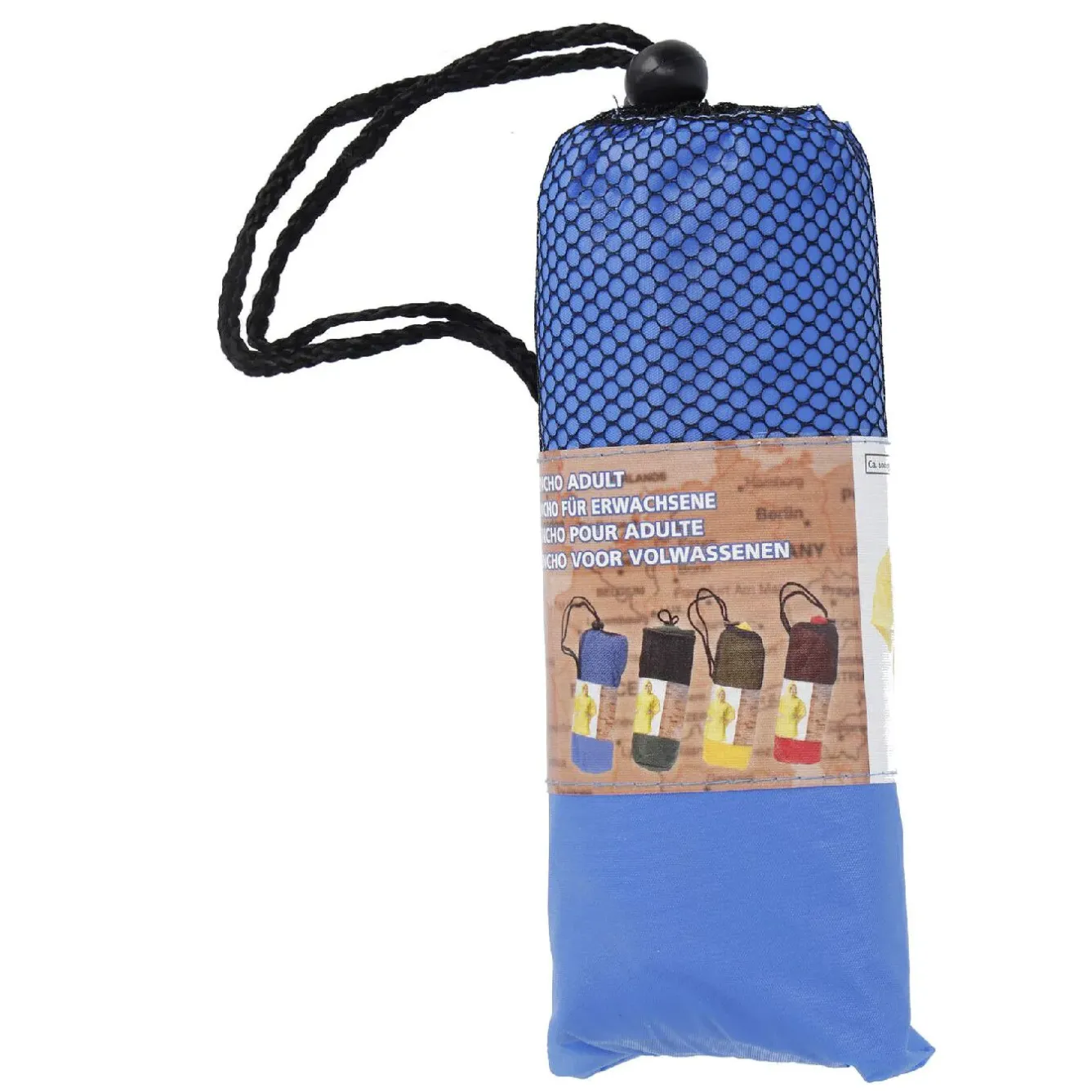 Outlet Regenponcho, Blau, 100 X 130 Cm Reisen|Fashion