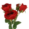 Online Rose Alina, 3 Blüten/rot, 38 Cm Vasen & Kunstblumen