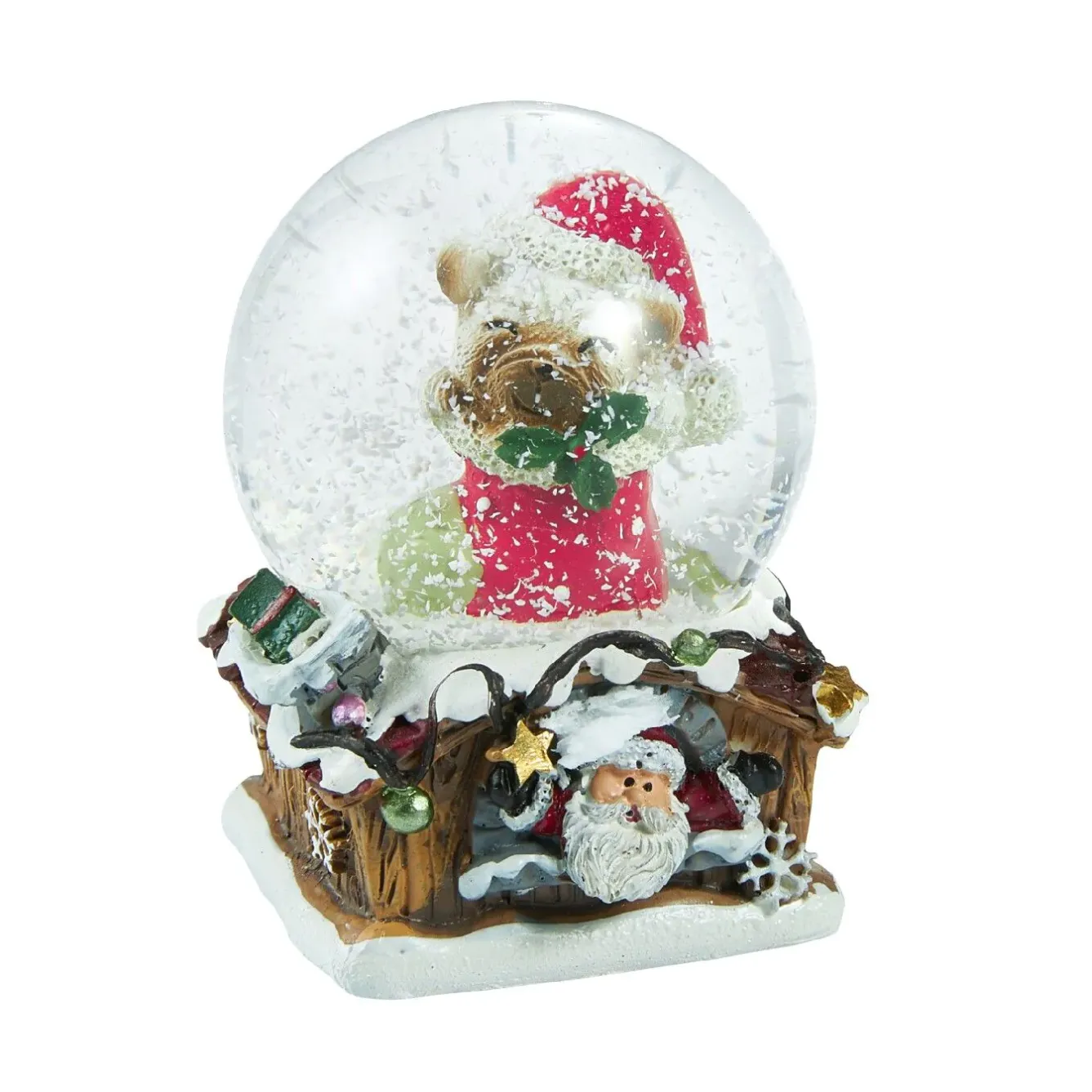 Sale Schneekugel Hund, Mops, 4.5 X 6 Cm Figuren|Weihnachtsdeko