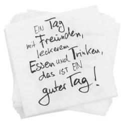 Serviette Guter Tag, 20 Stück Küche
