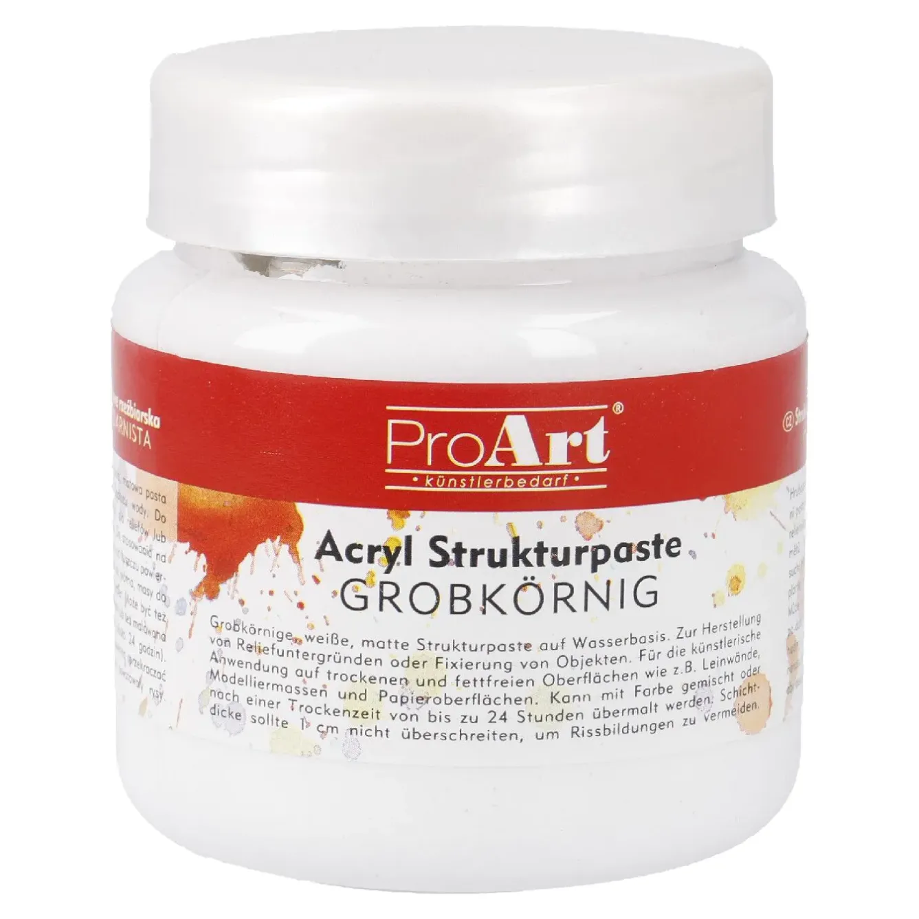 Discount Strukturpaste, Grobkörnig, 250 Ml Jga|Malereibedarf