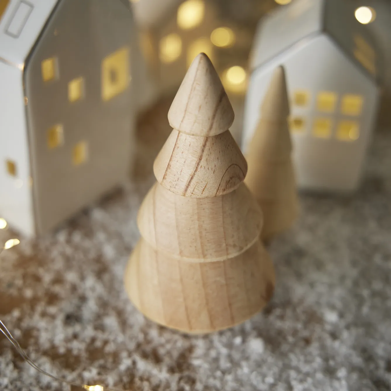 New Tanne Stufen, Natur/breit, 13 Cm Shop The Look Xmas|Weihnachtsdeko