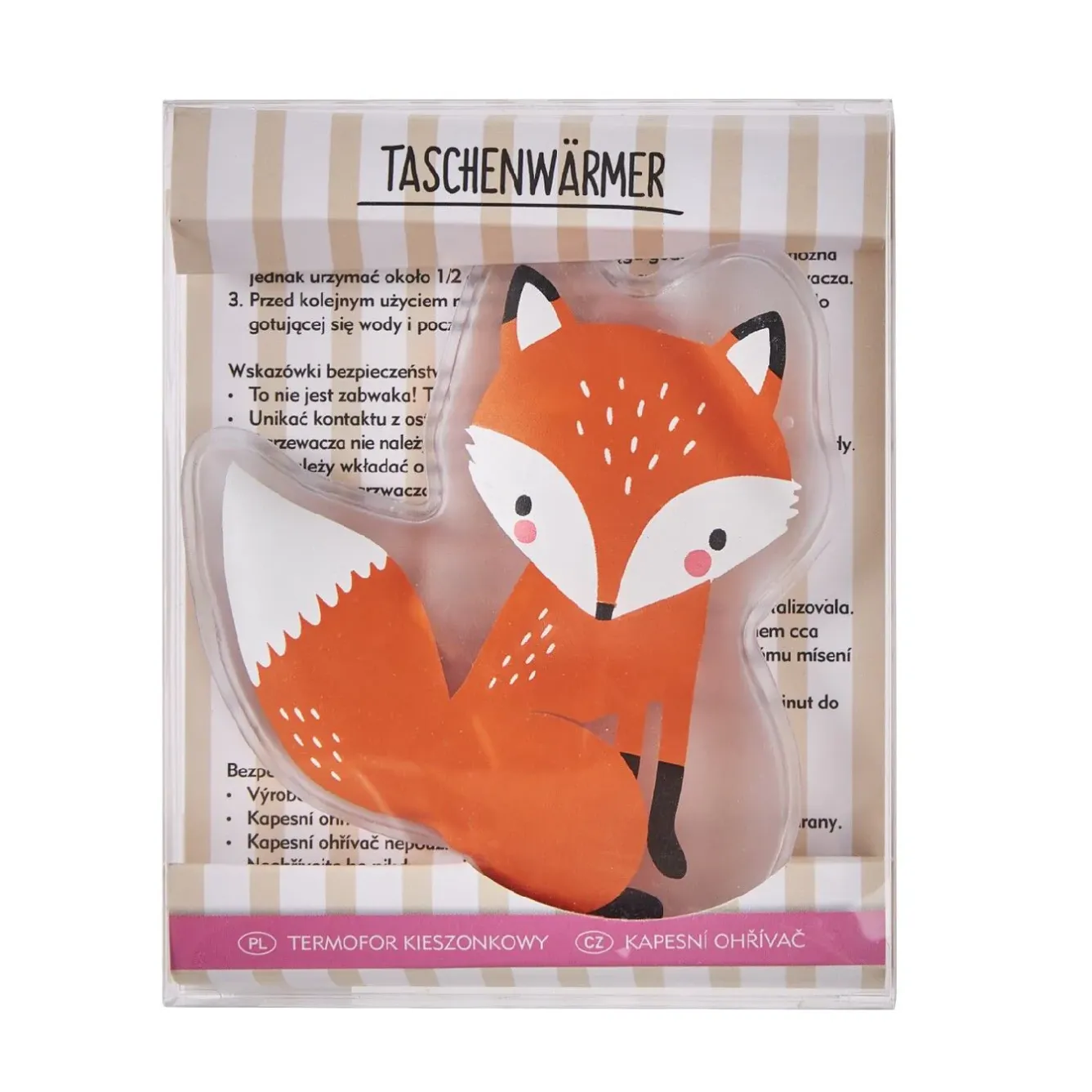 Taschenwärmer Fuchs, 12 Cm Geschenkideen|Reisen