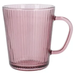 New Teeglas Rillen, Rot, 300 Ml Küche
