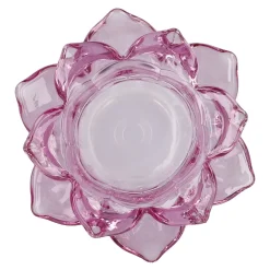 Teelichthalter Lotus, Lila, 11 X 5.5 Cm Windlichter & Laternen|Kerzen & Kerzenständer